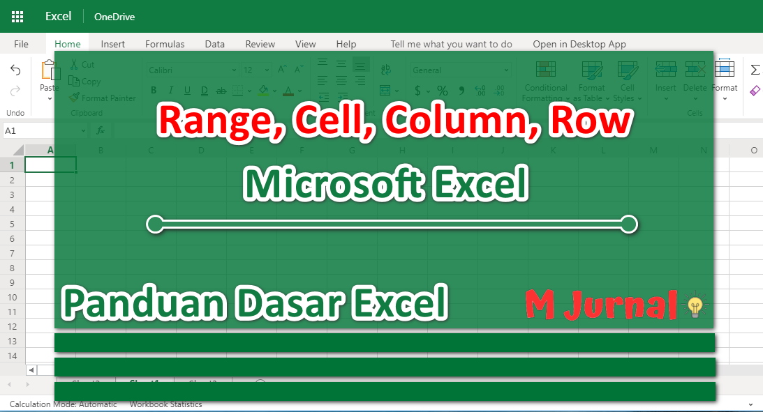 Range Cell Column Dan Row Pada Microsoft Excel M Jurnal 0693