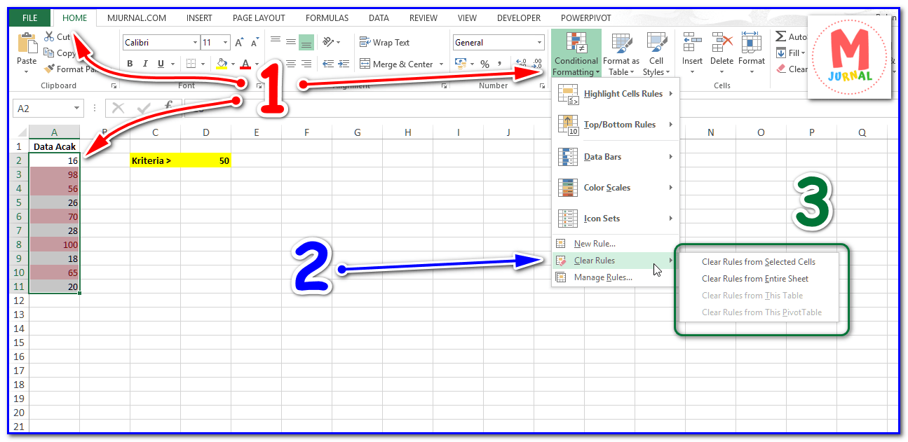 Conditional Formatting Excel: Pemula Bisa Mahir - M Jurnal