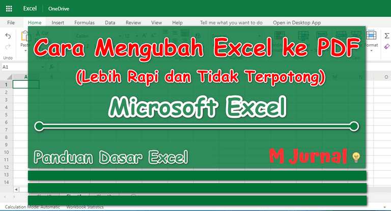 Cara Mengubah Excel Ke PDF Panduan Excel M Jurnal