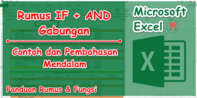 Gabungan Rumus IF + AND, Aturan Penulisan Dan Contoh - M Jurnal